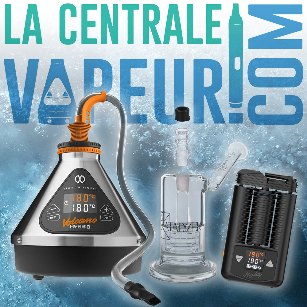 Offer Mighty vaporizer + Volcano Hybrid + bang at special price.