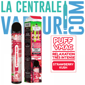 Puff 10% VMAC Strawberry Kush - 800 puffar
