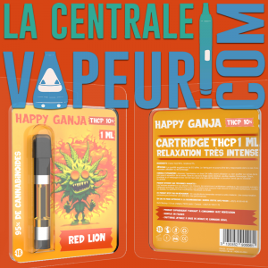 Cartouche 10 % THCP Red Lion (1 mL) - Happy Ganja
