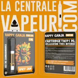 Cartouche 10 % THCP Spicy Jam (1 mL) - Happy Ganja