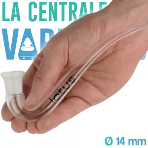 Lotus Glass Pfeife (Sherlock) 14 mm - Inhale