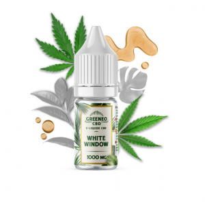 White Window - 10ml - Greeneo - E-liquide CBD pour cigarette électronique