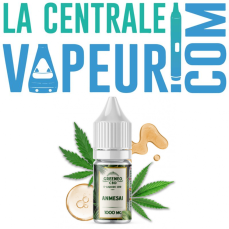 Anmesai Greeneo - 10ml - E-liquide CBD pour cigarette électronique