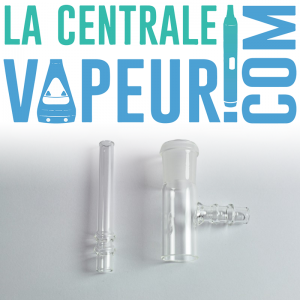 Verre pour corps flexible Herborizer - Avec tuyau en silicone, sans stand en inox