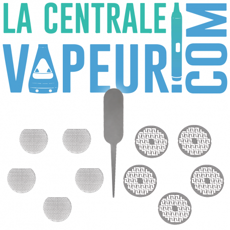 Set de 10 grilles pour Mambo XVape (filtre et bol)