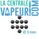 Lot de Terp pearls SiC - JCVAP