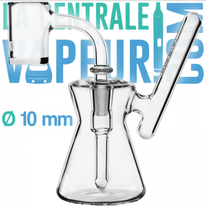 Hourglass Rig with 10 mm banger GRAV