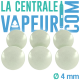 Luminous Terp Pearls 4 mm (pack de 6) - JCVAP