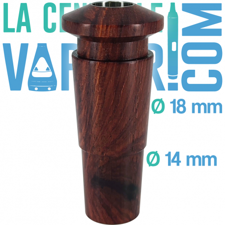 WPA Holz für Dani Fusion / Dani V3Ti - Bubbler-Adapter (Battery-Free Ganz)