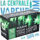 LED-Girlande Cannabisblätter (3,65 m) - 10 LED-Streifen