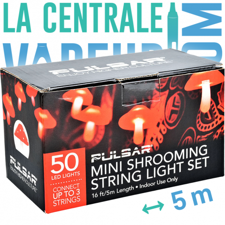 LED String 50 mini champiñones (5 m) - PULSAR