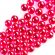 100 Flowerpot Ruby Balls Ø 3 mm