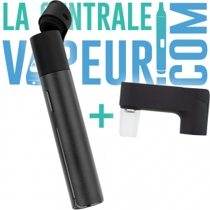 Pack Puffco Pivot Onyx + adaptateur bubbler