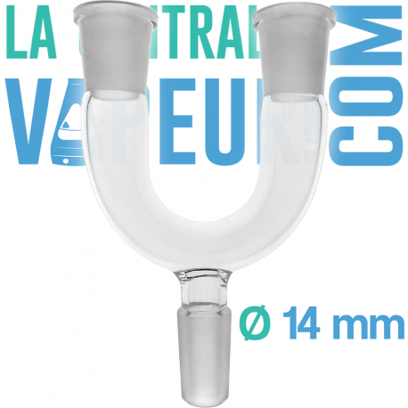 Bubbler Y-adapter (14 eller 18 mm)