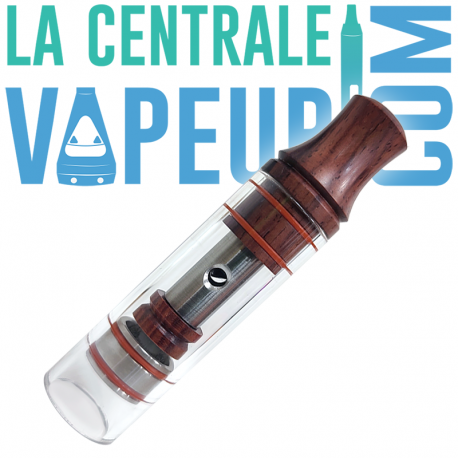 Infinity Stem court pour Tinymight (TS Wooden Art) - Embout buccal premium en bois, verre et inox
