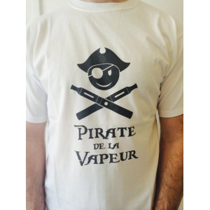 Smiley Pirate - T-shirt vape - Pirates of steam