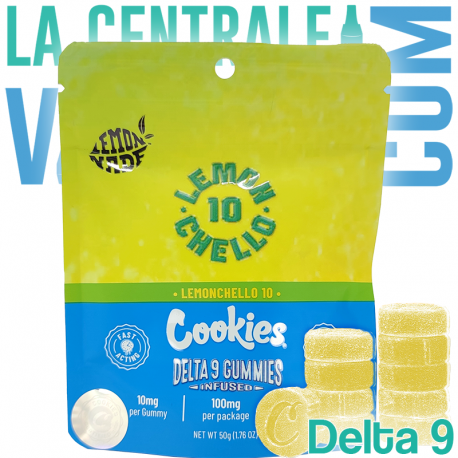 Gummies Cookies Lemonchello 10 - 10 x 10 mg Delta 9