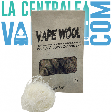 Hanffaser Black Leaf 1,5 g - Vape Wool