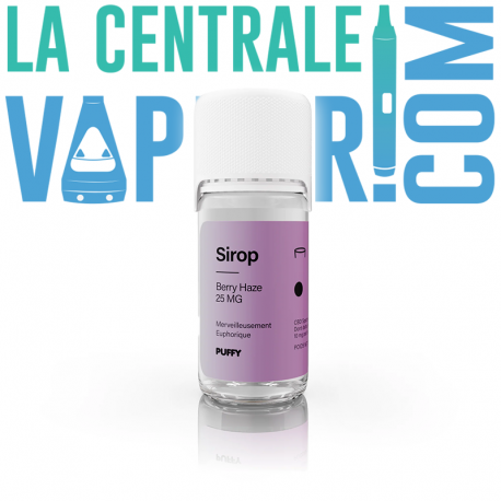 Sirop Puffy fruits rouges 25 mg full spectrum
