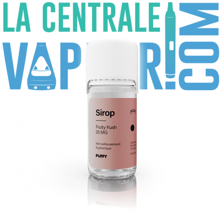 Sirop Puffy fruity kush 25 mg full spectrum