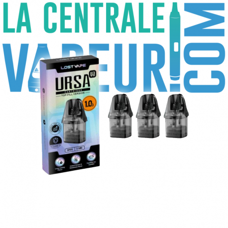 3 pods Ursa Nano V3 Lost Vape
