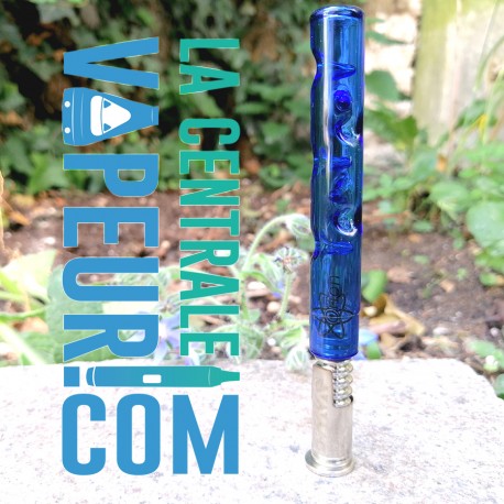 Le Sceptre d'Ino - Orion - blue glass stem pour Dynavap