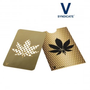 Grinder Card V-Syndicate Gold leaf Gold leaf