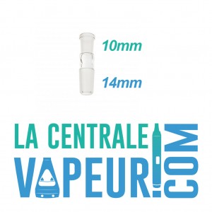 Adaptateur pour bang 14 mm à 10 mm mâle à femelle