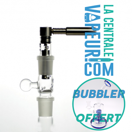 Ti System Herborizer 14 or 18 mm - Plant and concentrate vaporizer