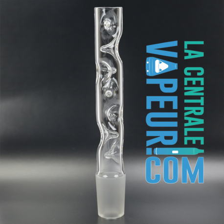 Long Glass Cooling Mouthpiece Glow RCV 18